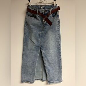 Dex High-Waisted Jeans skirt